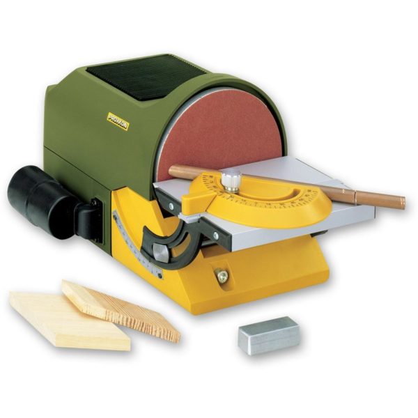 Proxxon TG 125/E Disc Sander & Self-adhesive Discs - PACKAGE DEAL