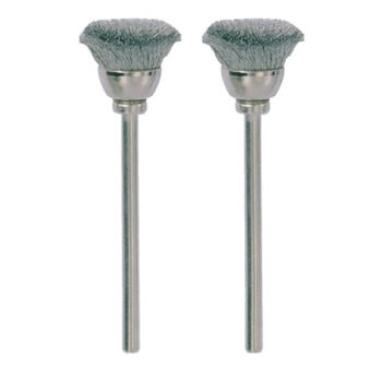 Proxxon Cup Wire Brush - Stainless Steel 13mm (Pkt 2) 28957