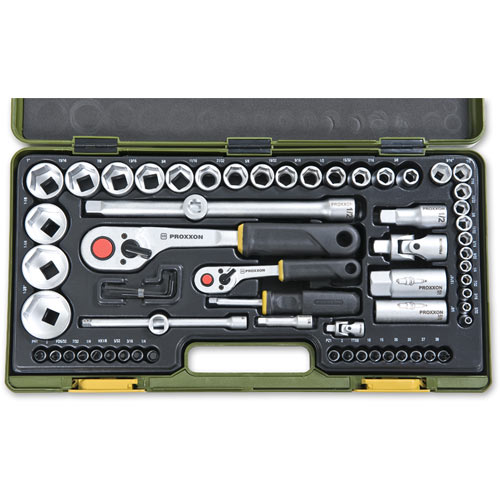 Proxxon 65 Piece Imperial Socket Set