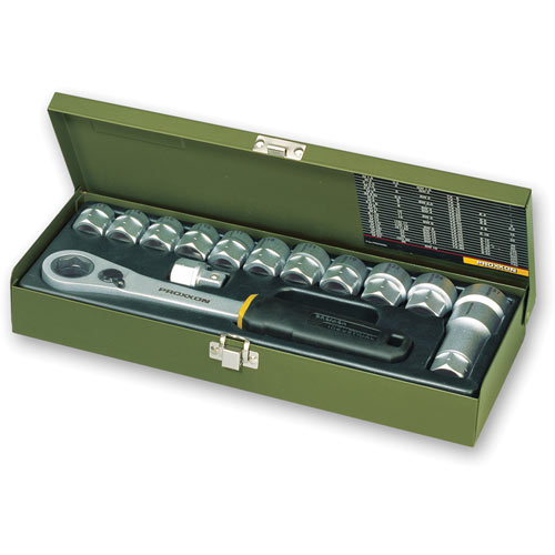 Proxxon 14 Piece Specialist Workshop Socket Set