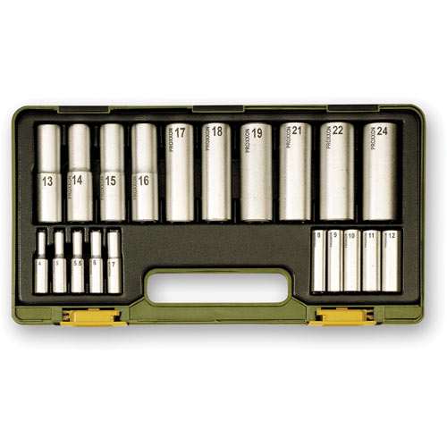 Proxxon 20 Piece Deep Socket Set