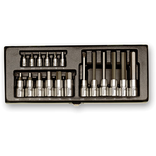 Proxxon 18 Piece Hex Key Socket Set