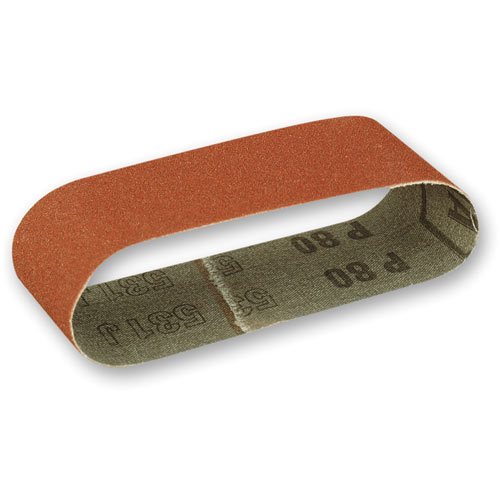 5 x 80 Grit Sanding Band for Proxxon BBS/S Belt Sander 702043