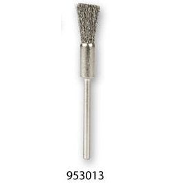 Proxxon End Wire Brush - Stainless Steel 8mm (Pkt 5)  28956