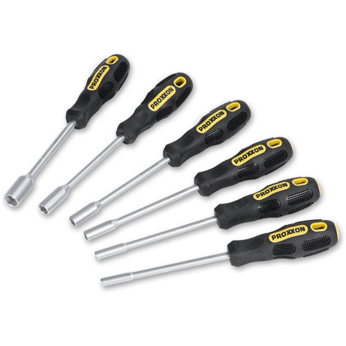 Proxxon Hex Screwdriver Set Female (6 Pce)